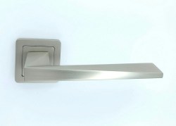 Ручка на квадратной розетке TRION NEGRO 74 AL-AL MSN